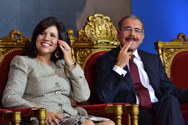 Danilo Medina y Margarita Cedeño, la fórmula ganadora de los comicios celebrados en República Dominicana el 20 de mayo de 2012